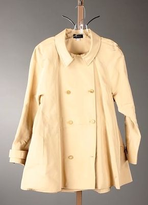CHADO Tan Sueded Silk Swing Top Coat