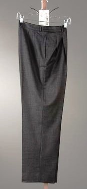 Loro Piana Charcoal Gray Slacks (50)