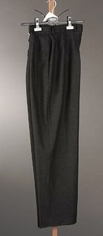Giorgio Armani Charcoal Gray Slacks (46)