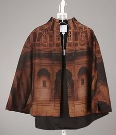 CHADO Coppery Brown Silk Jacket (10)