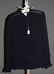 3916: Giorgio Armani Navy Silk LS Blouse (46)