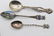 Sterling Silver Souvenir Spoons - 11