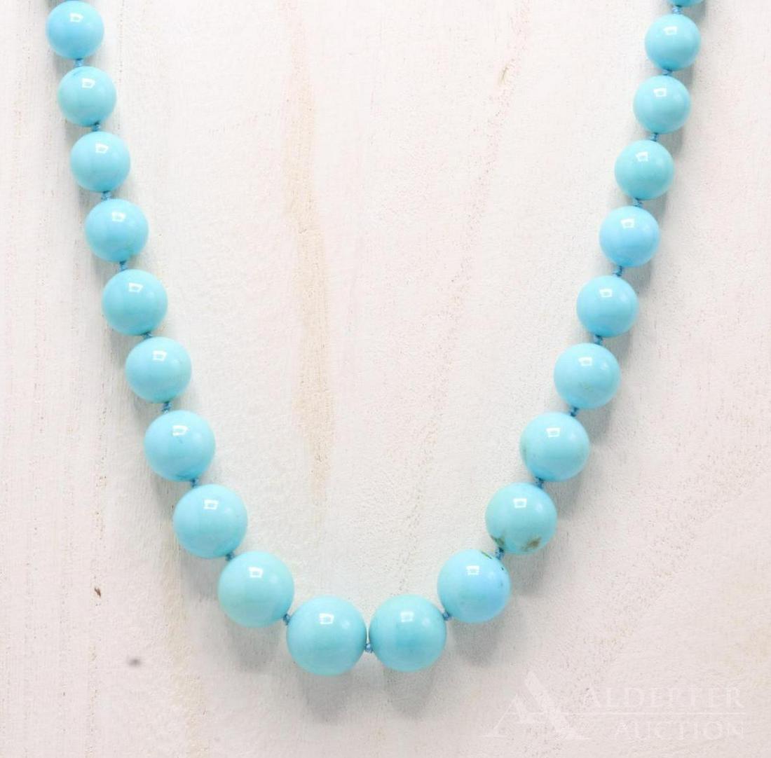 14KY Gold Turquoise Necklace (1 of 6)