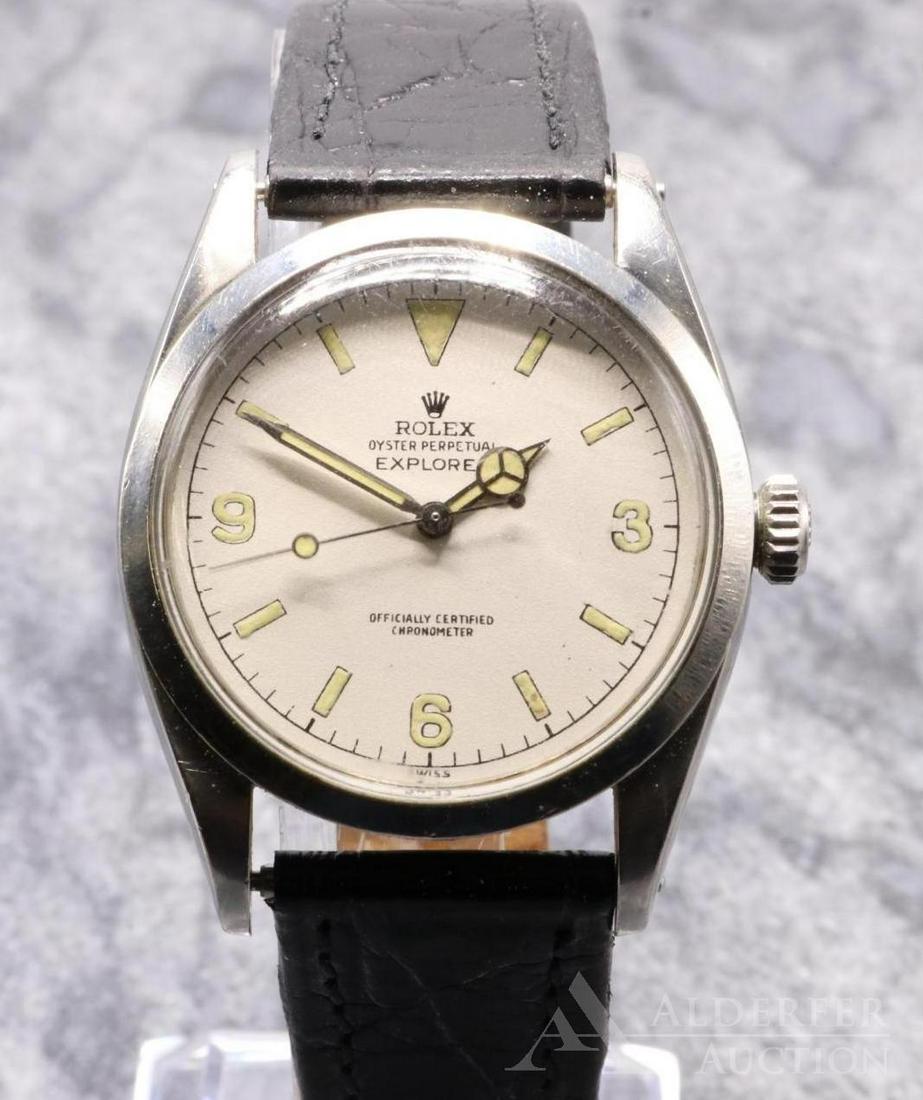 Rolex Oyster Perpetual Explorer "Albino"  Wrist Watch (1 of 8)