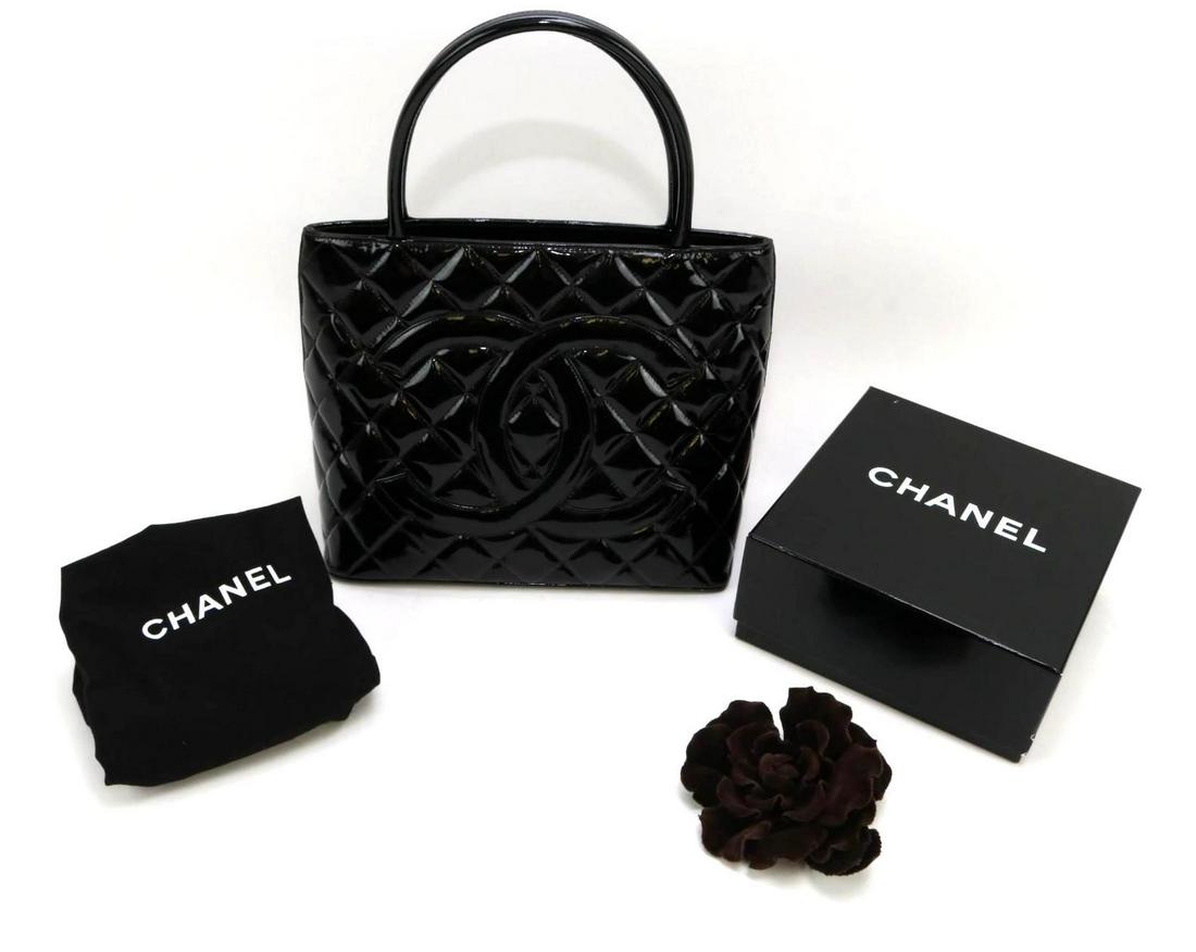Chanel Handbag & Chanel Flower Brooch (1 of 13)