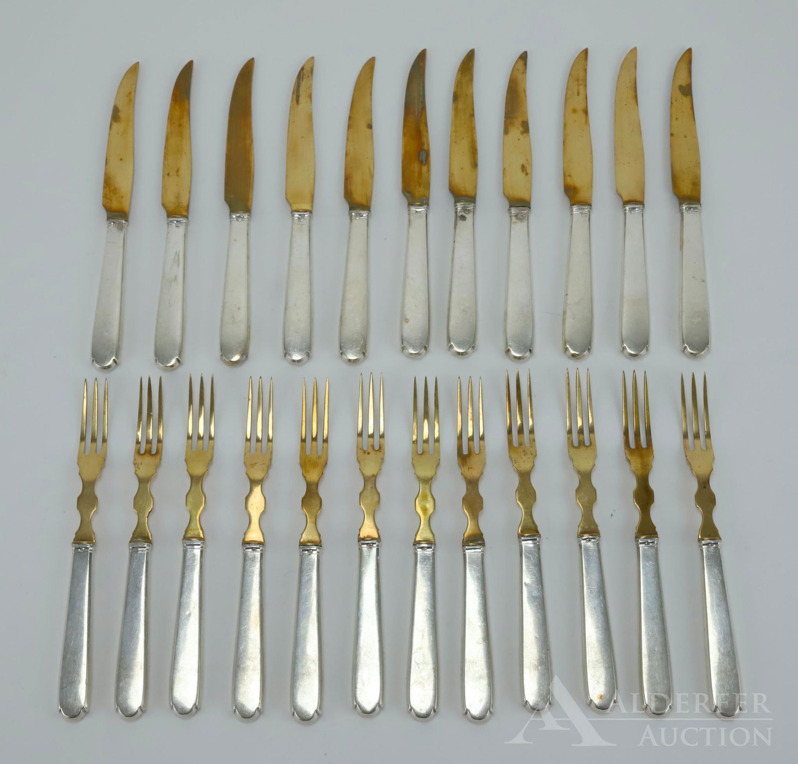 Tetard Freres Sterling Silver Dessert Service (1 of 5)