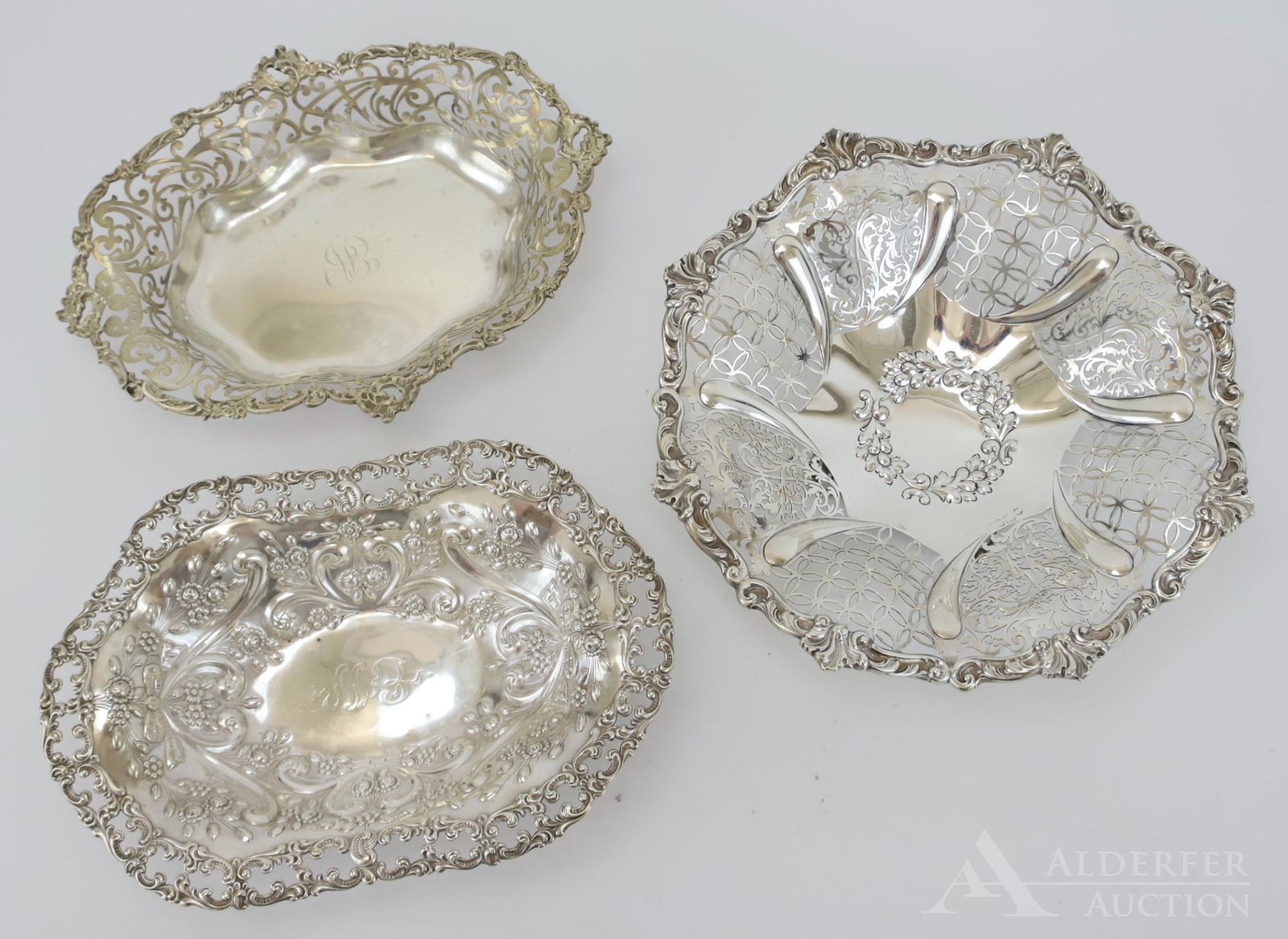 Reticulated Sterling Silver Baskets (1 of 16)