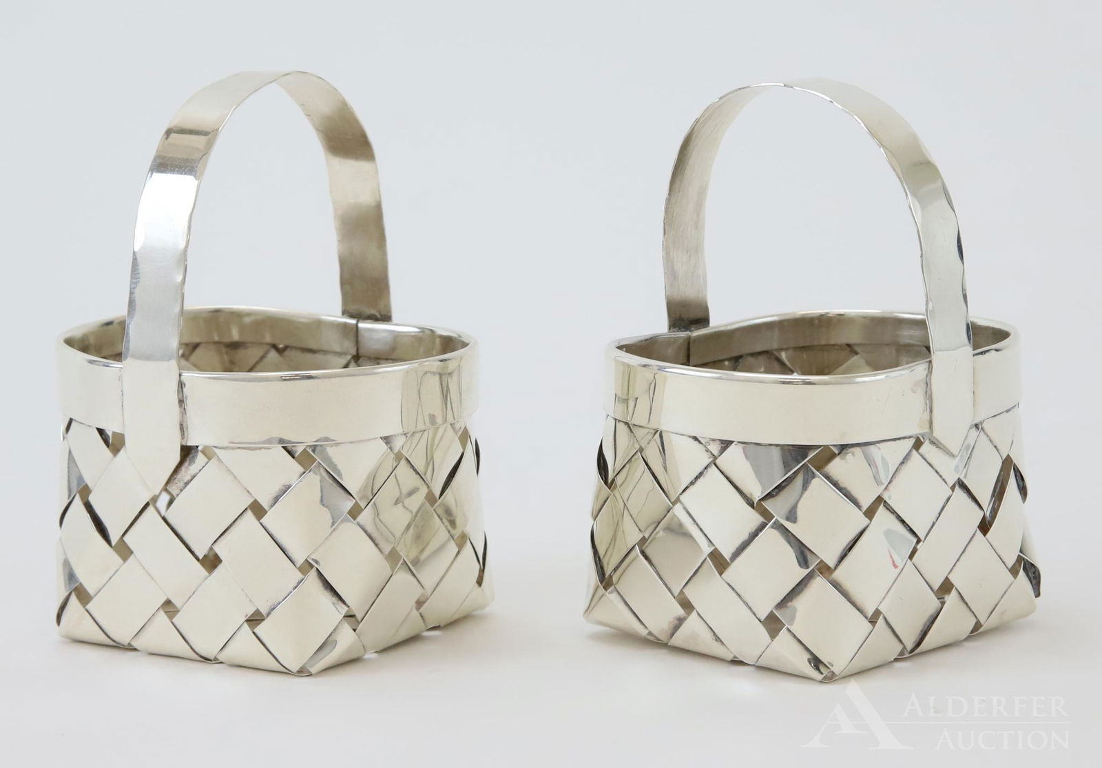 Cartier Sterling Silver Baskets (1 of 6)