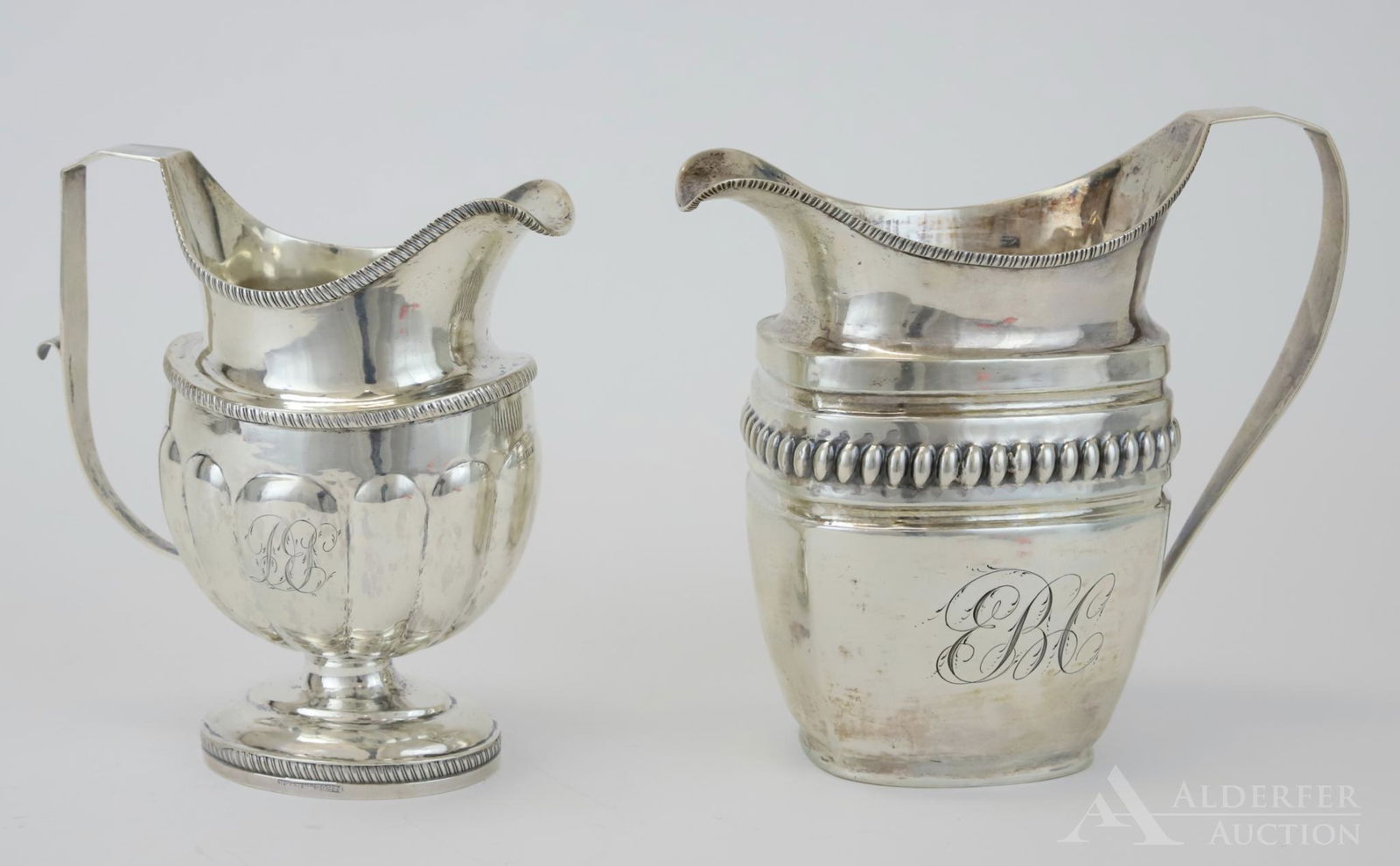 19th c. Coin Silver Pitchers (1 of 11)