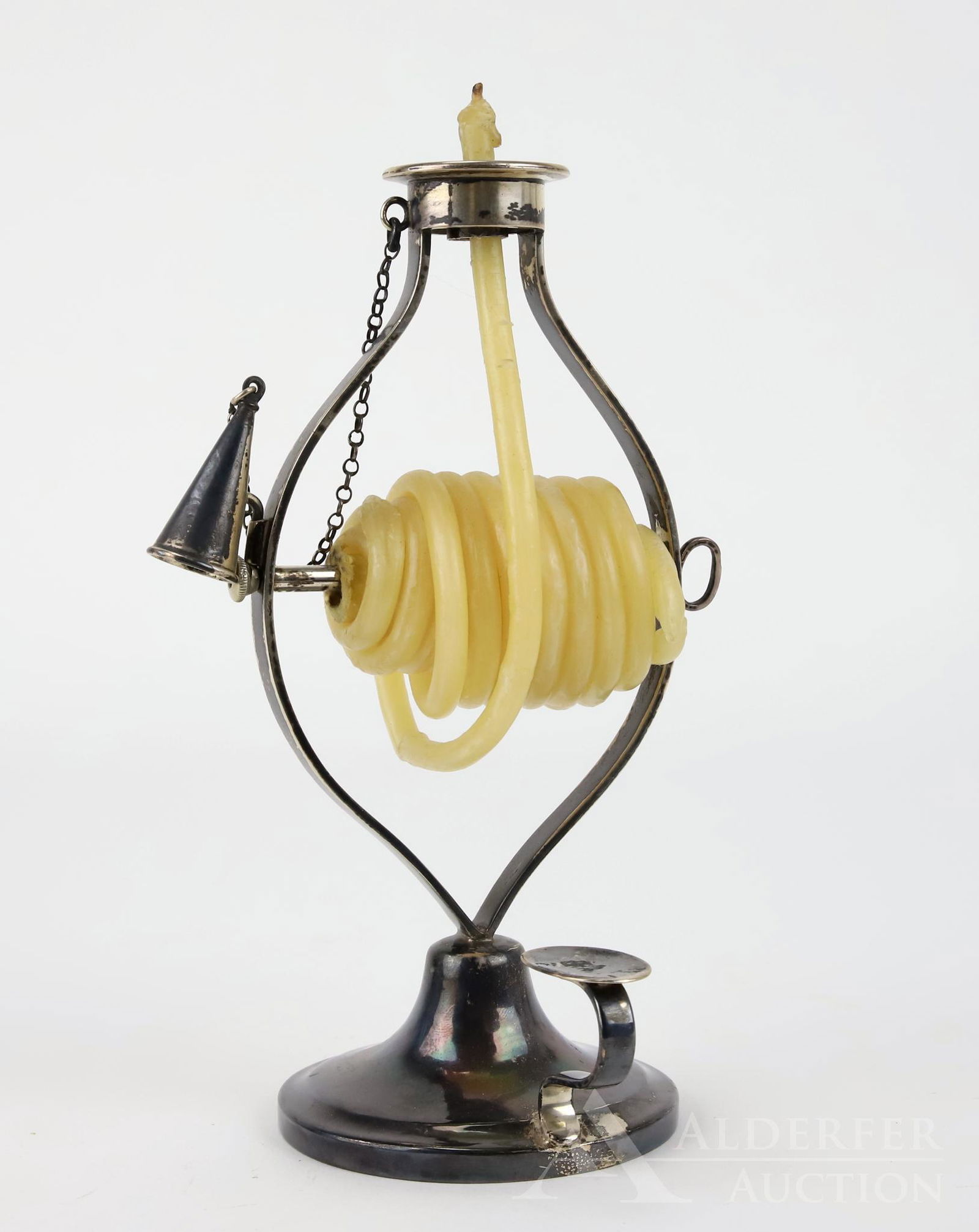 Scottish Sterling Silver Wax Jack (1 of 9)