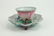 Chinese Famille Rose "Lotus" Tea Bowls and Saucers - 10