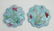 Chinese Famille Rose "Lotus" Tea Bowls and Saucers - 20