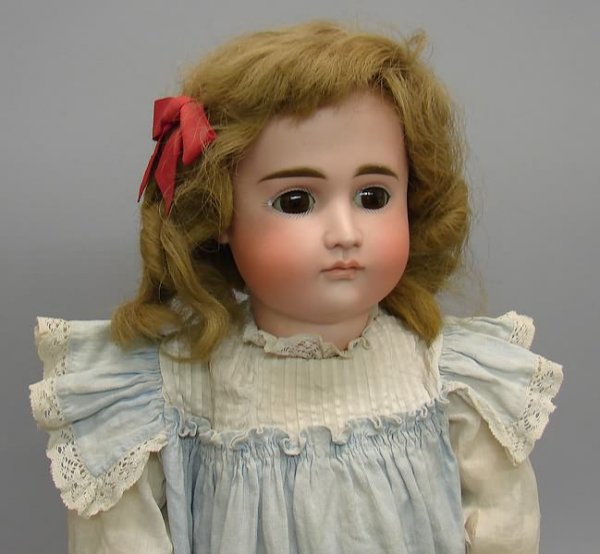 21" "14" CLOSED Mouth, Pouty Doll/Bisque, German