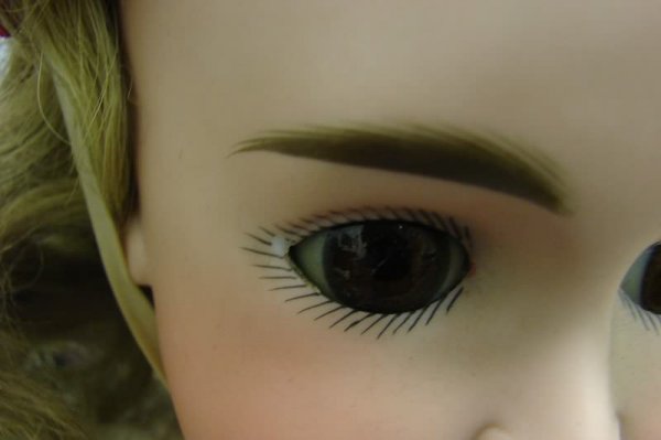 21" "14" CLOSED Mouth, Pouty Doll/Bisque, German - 4