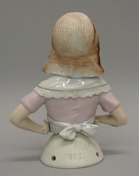5.5" China Older Lady Half Doll 9427 - 2