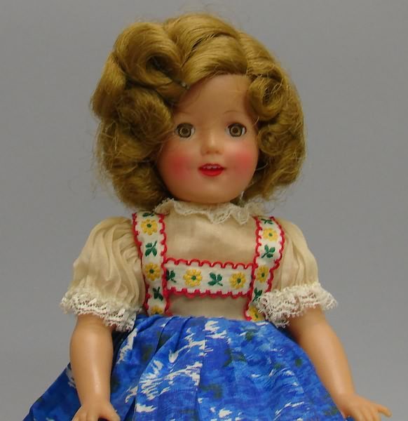 11.5" 1957 Vinyl Shirley Temple Doll/Outfits - 2