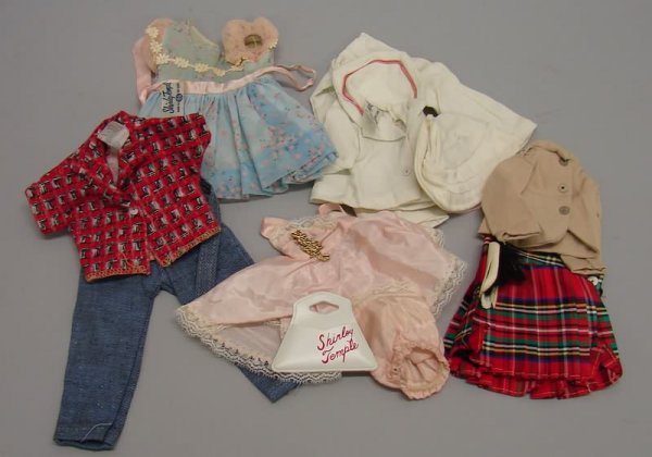 11.5" 1957 Vinyl Shirley Temple Doll/Outfits - 5