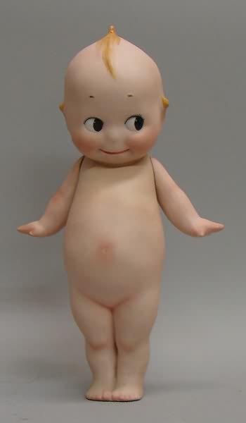 10.5" All Bisque Standing Kewpie