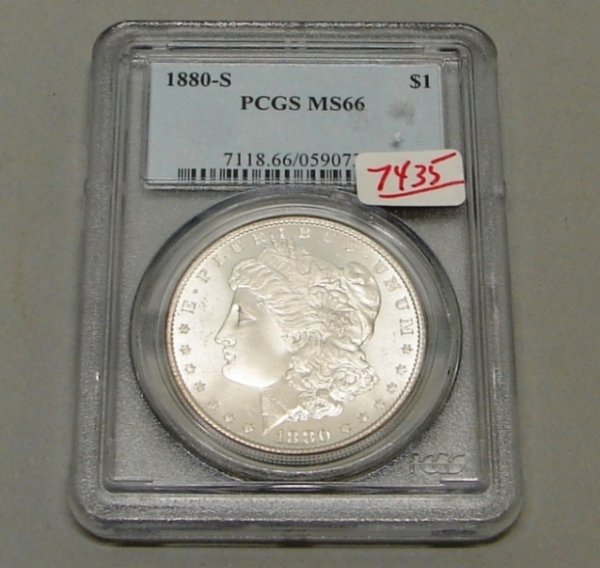 1880-S PCGS MS 66 MORGAN DOLLAR