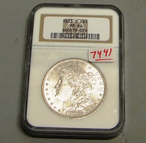 1883-O NGC MS 64 MORGAN DOLLAR