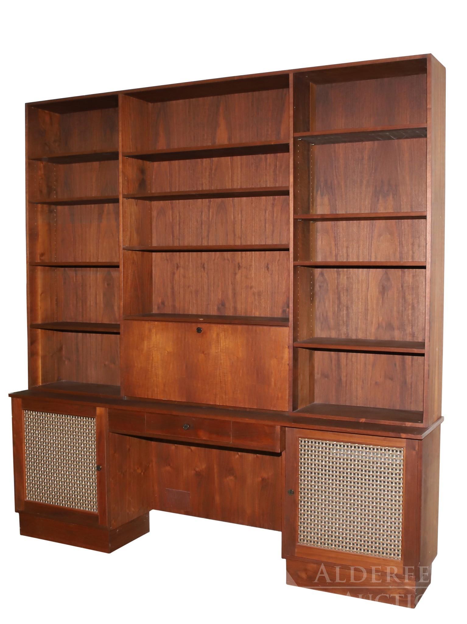 Mid Century Modern Walnut Stereo Cabinet (1 of 11)