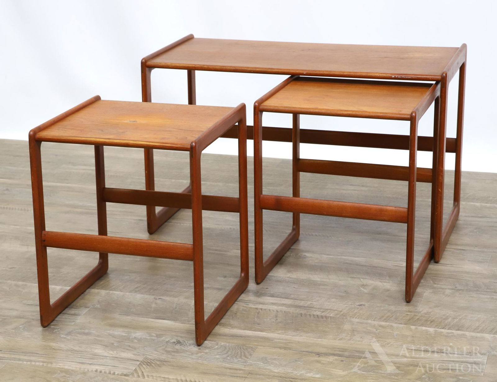 Danish Teakwood Nesting Tables (1 of 13)