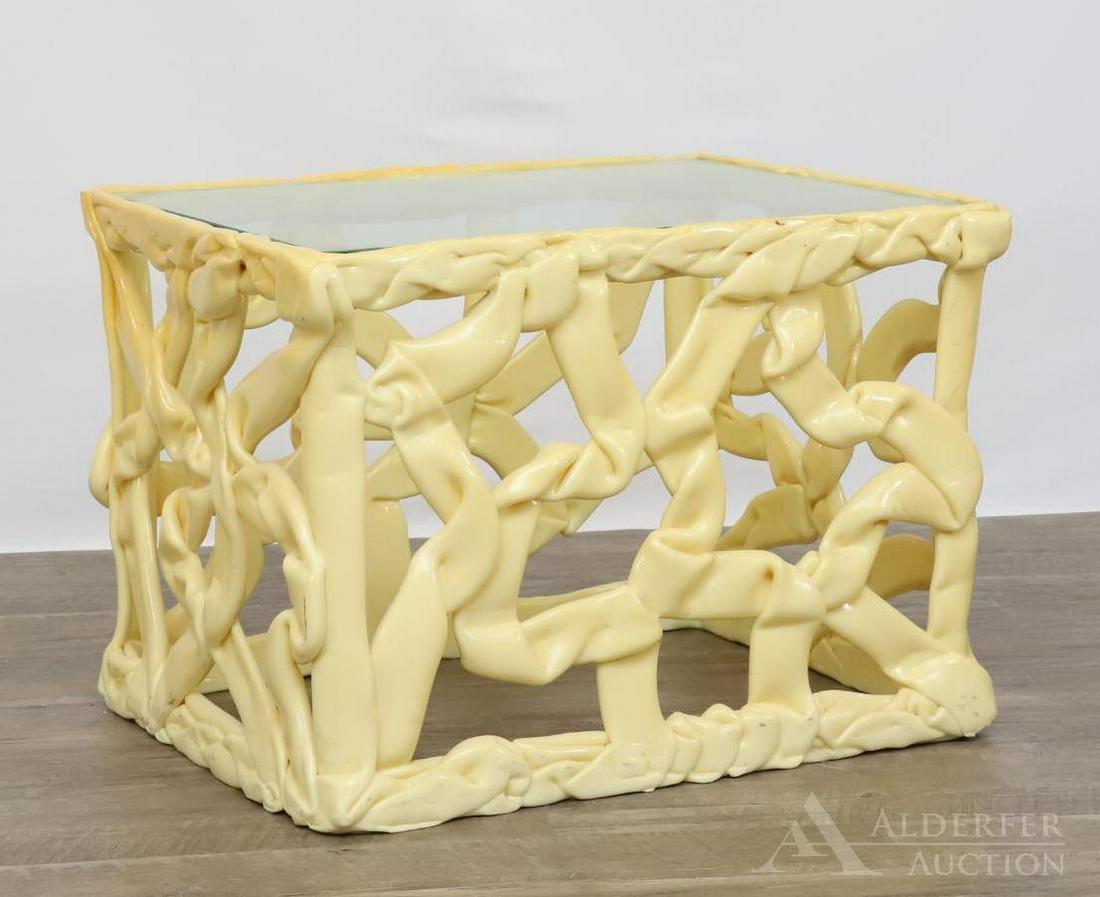 In the Manner of Tony Duquette Side Table (1 of 5)