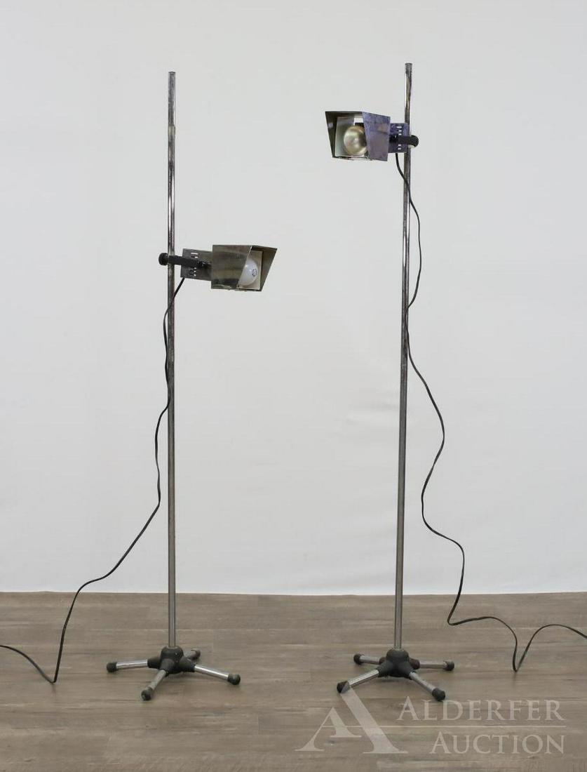 EA Chrome Adjustable Floor Lamps (1 of 6)