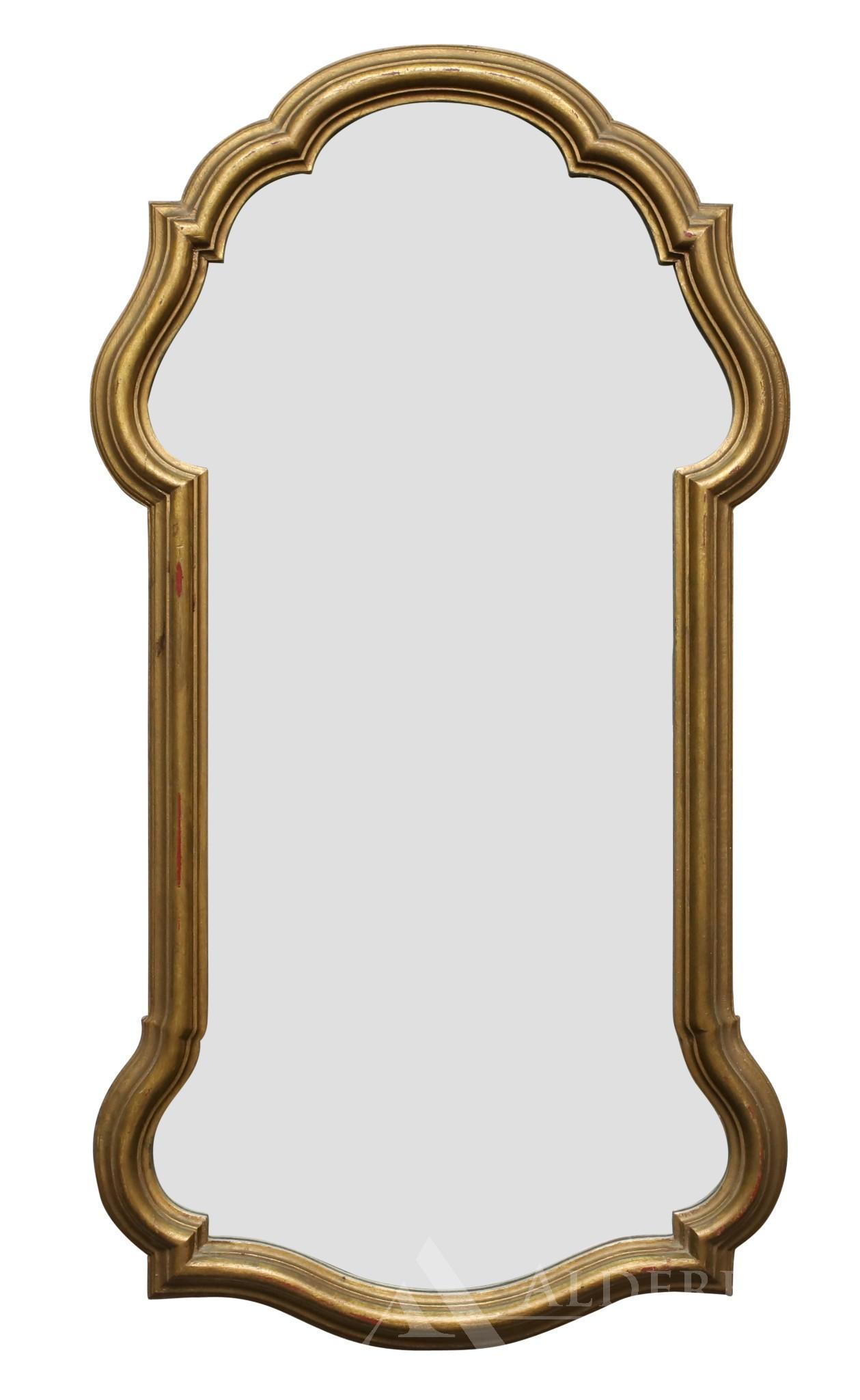 Gilt Wood Wall Mirror (1 of 4)