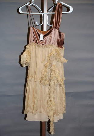 Anna Sui Silk Lurex Dress 00 S May 26 19 Hoboken Auctions In Nj