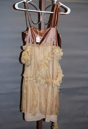 Anna Sui Silk Lurex Dress 00 S May 26 19 Hoboken Auctions In Nj