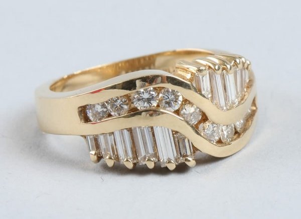 Diamond Free Form Ring - 2