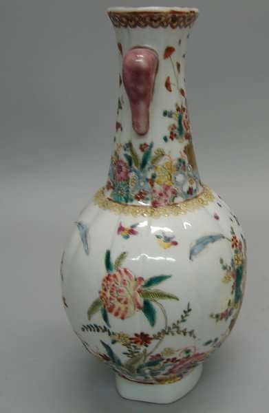 Chinese Porcelain Daoguang Vase with Enamel Decor - 3