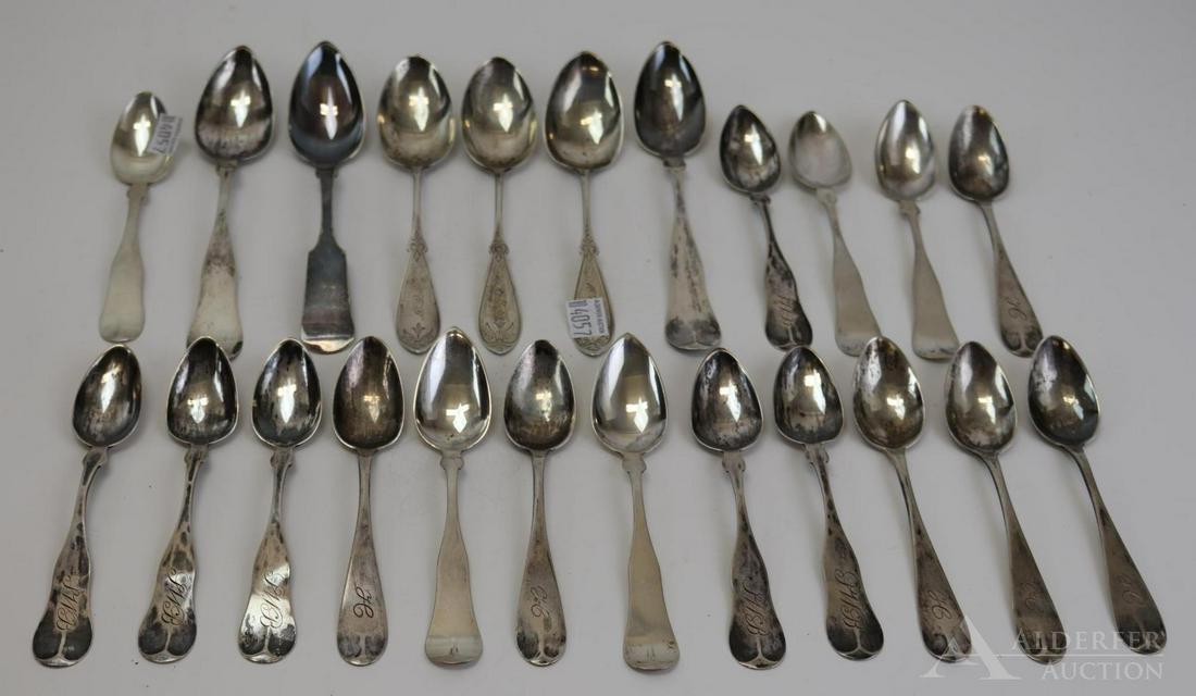 American Coin Silver Spoons (1 of 6)