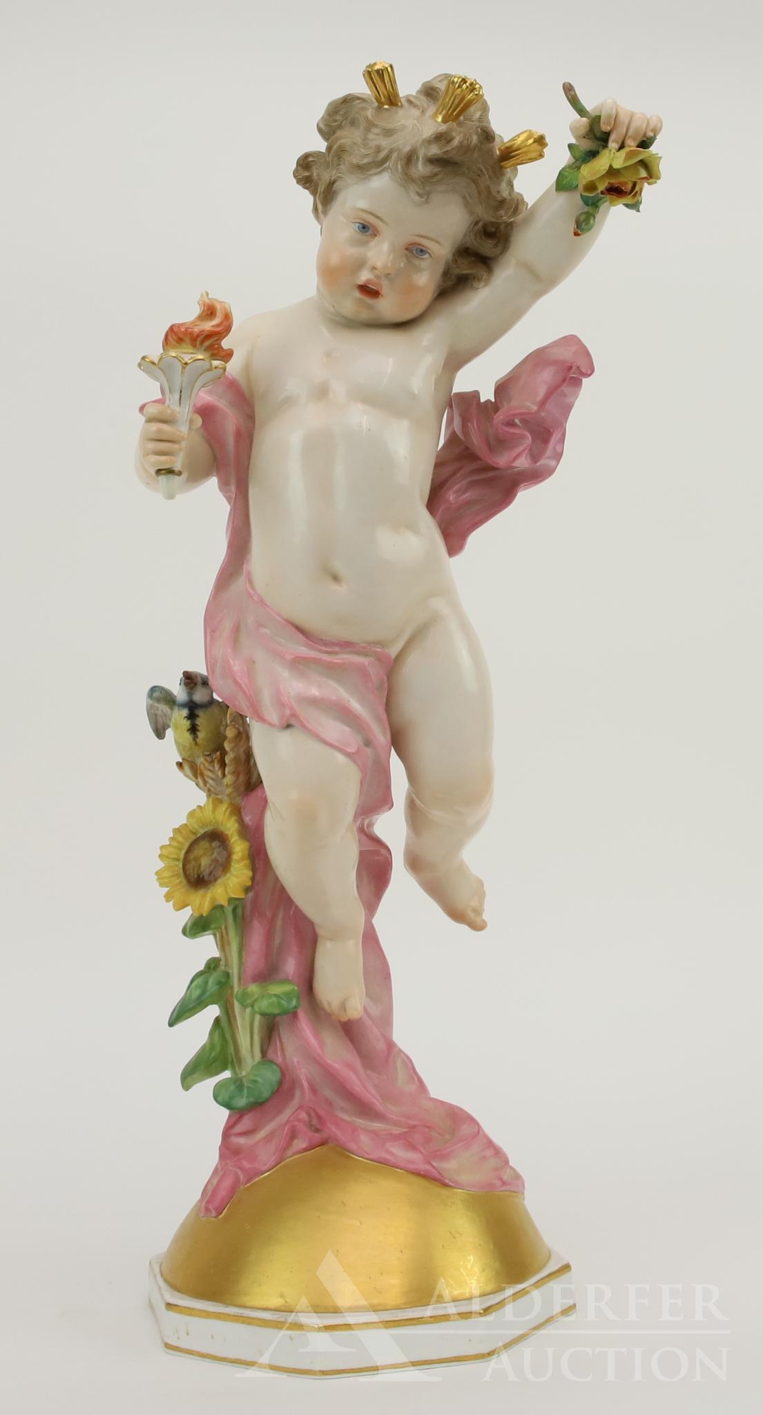 Meissen Figurine Emblematic of Dawn (1 of 10)