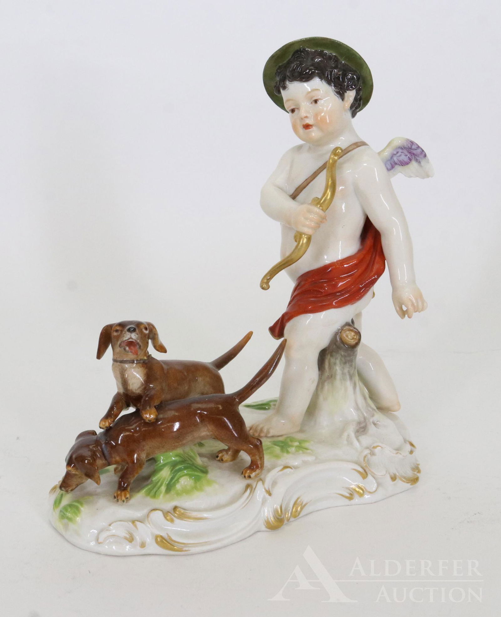 Meissen Cupid Figurine (1 of 9)