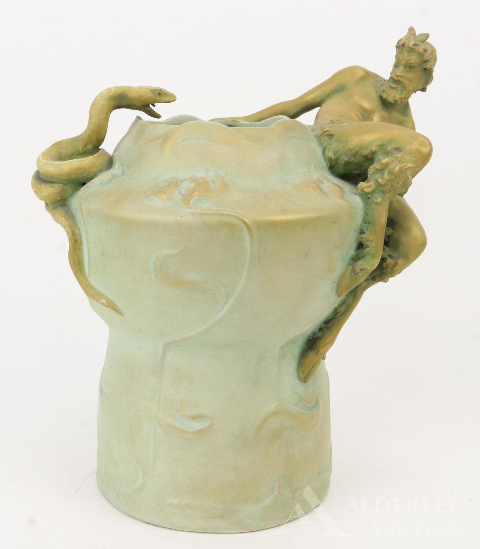 Ernst Wahliss Satyr Vase (1 of 13)