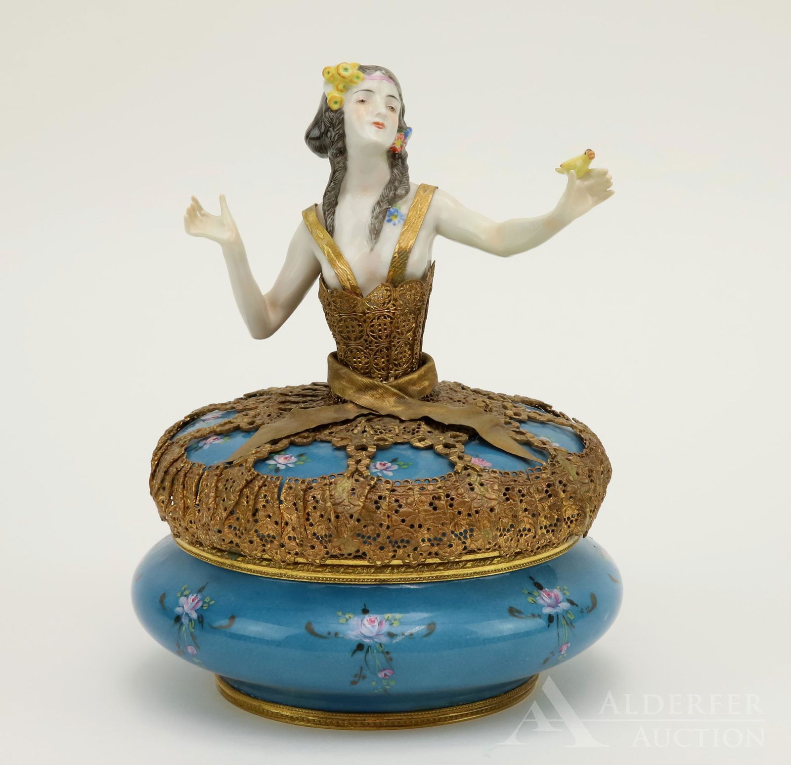 Sevres Porcelain Dresser Box (1 of 11)
