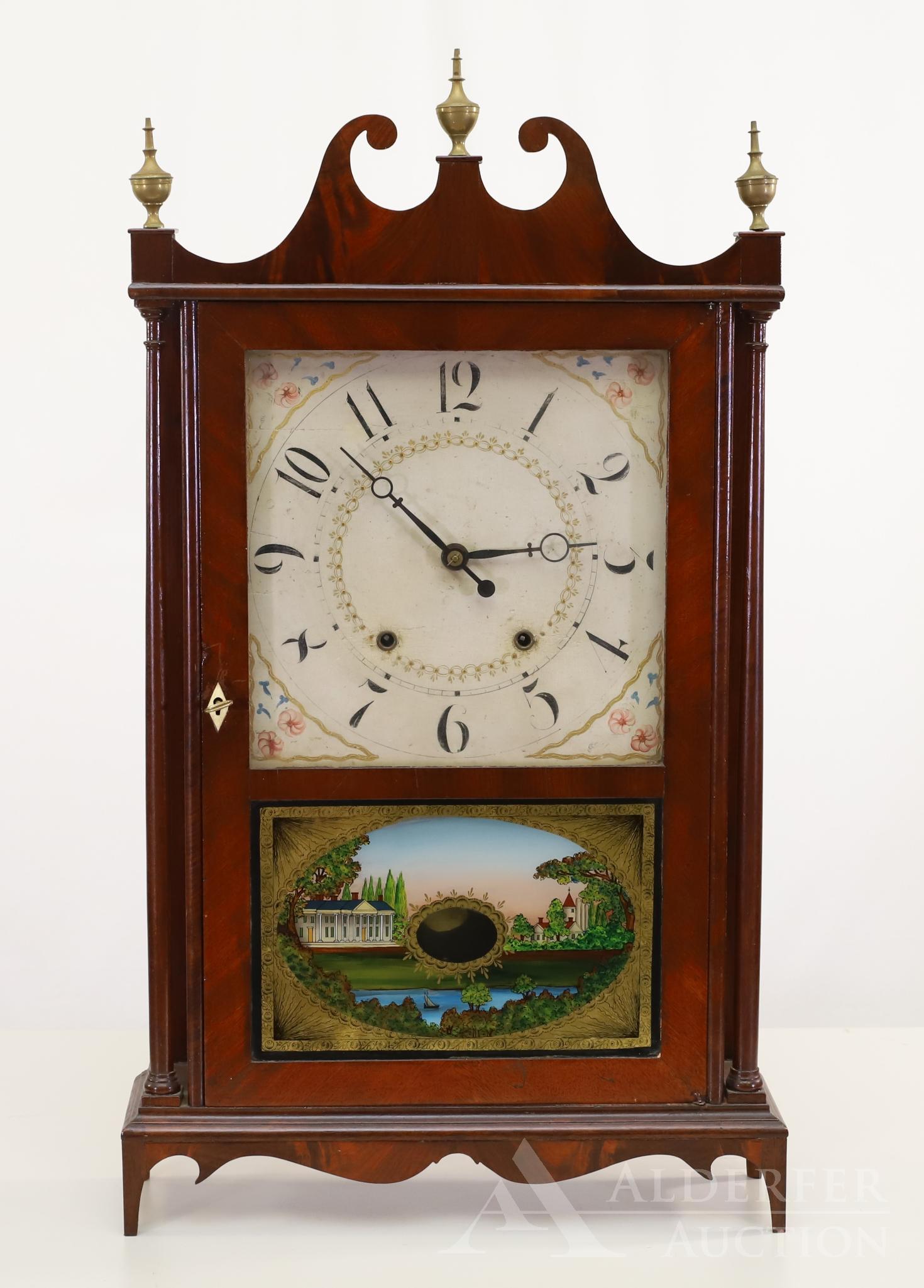 Eli Terry and Sons Pillar and Scroll Clock (1 of 16)