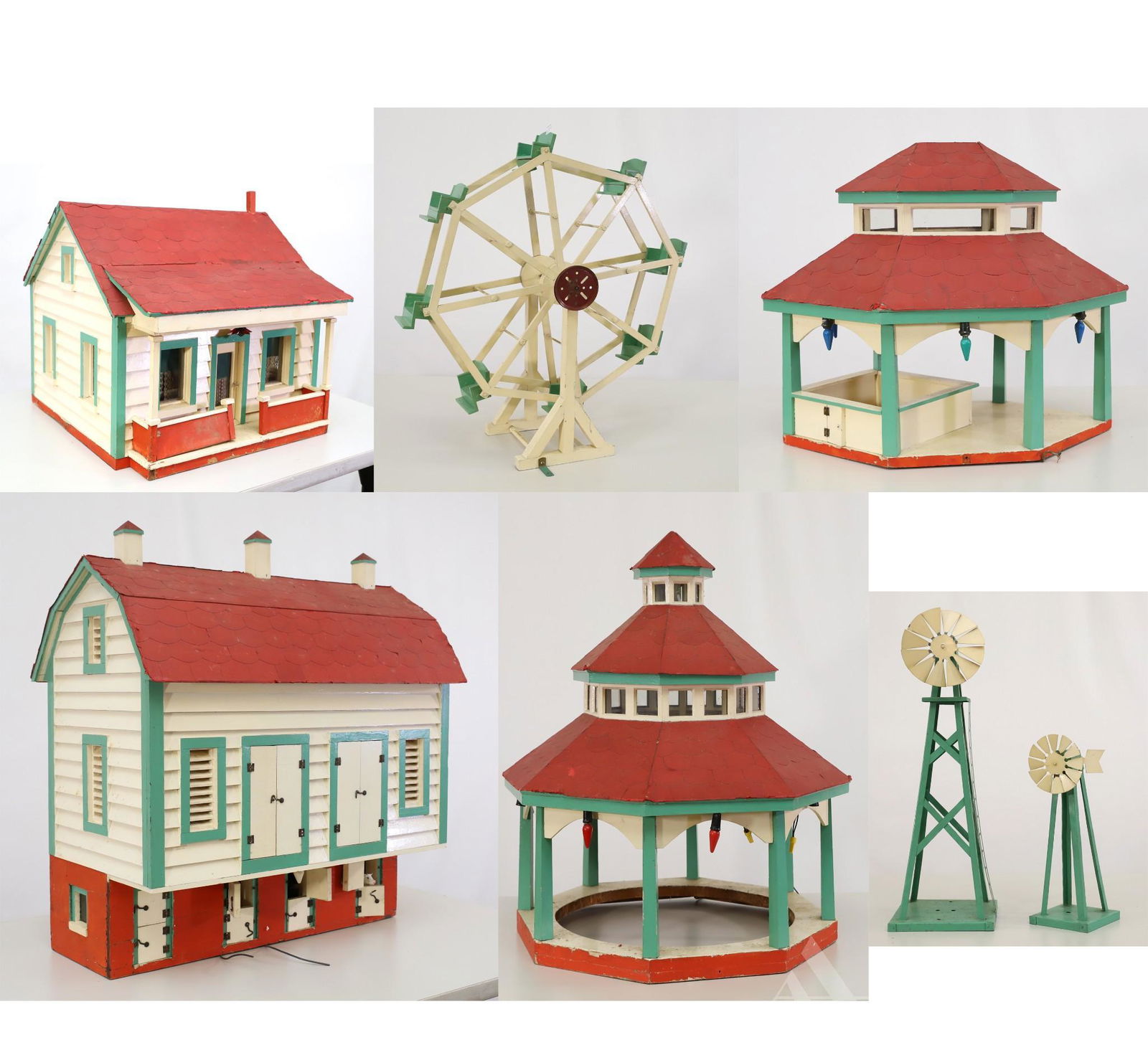 Folk Art Amusement Park Display (1 of 20)