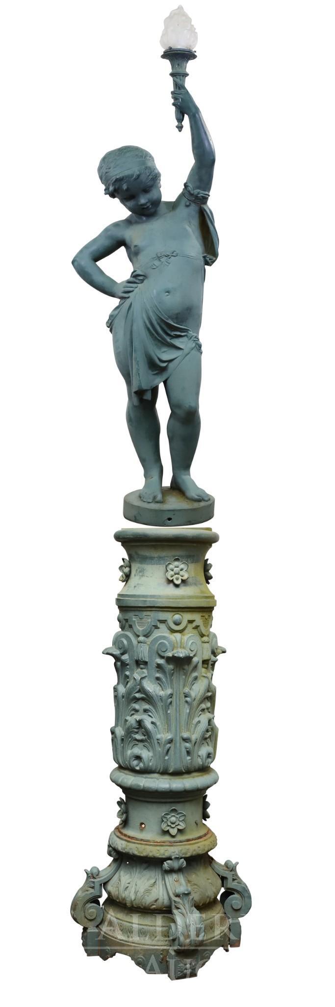 Cast Iron Figural Statue (1 of 15)