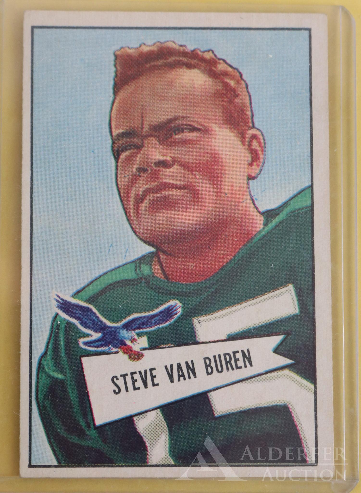 1952 Bowman football Steve Van Buren (1 of 2)