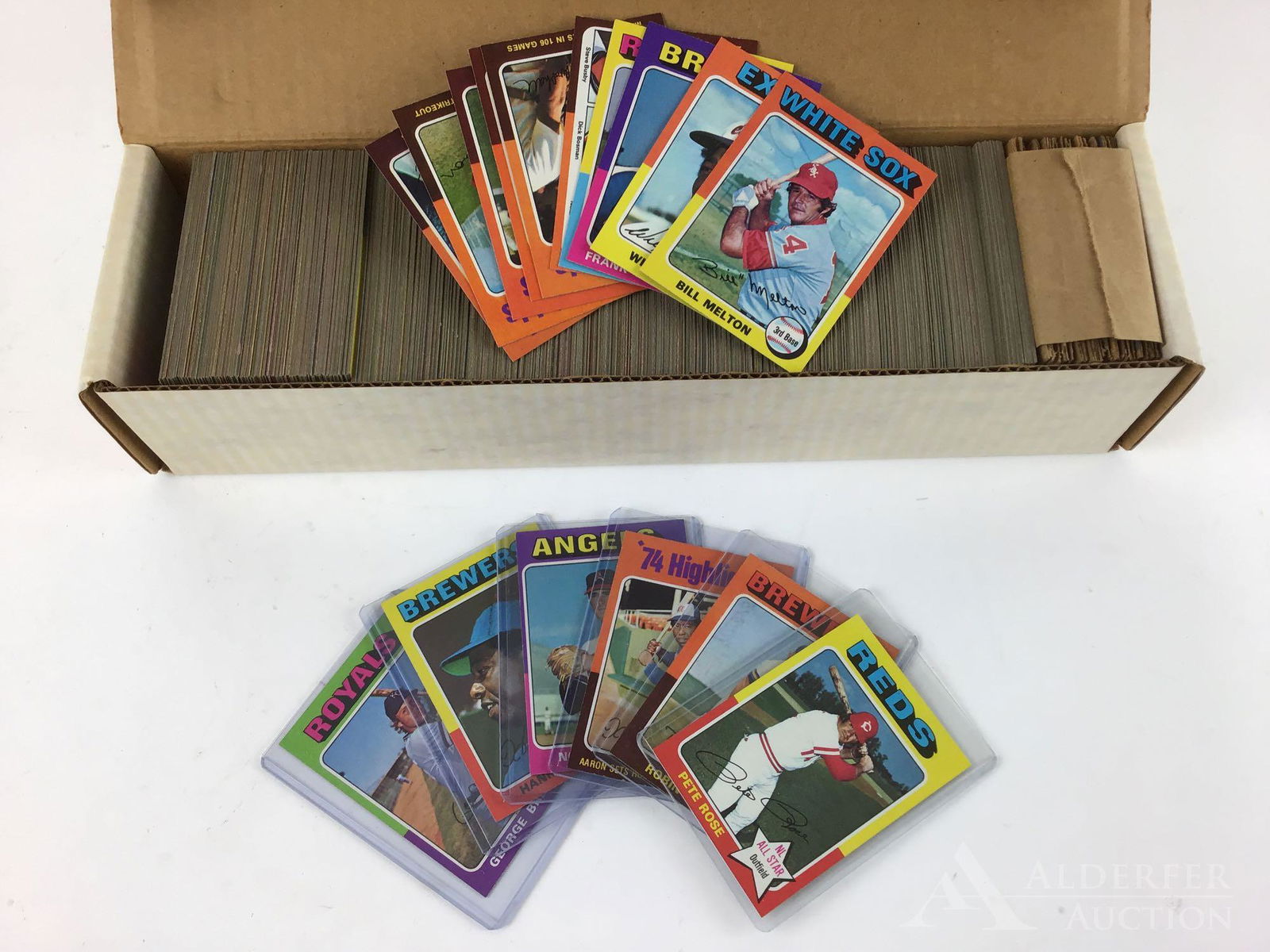 1975 Topps Baseball card set (1 of 5)