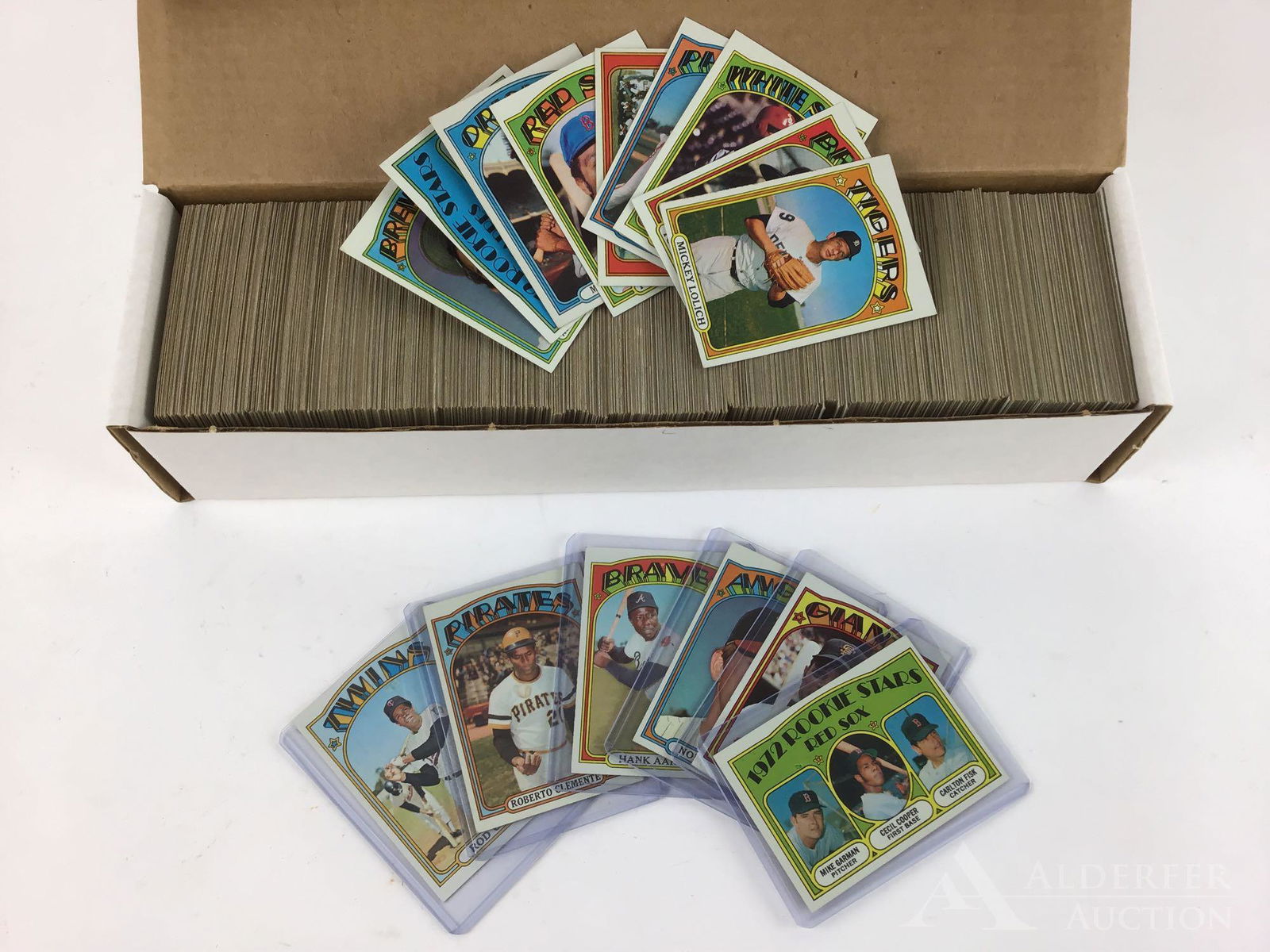 1972Topps baseball card set (1 of 5)