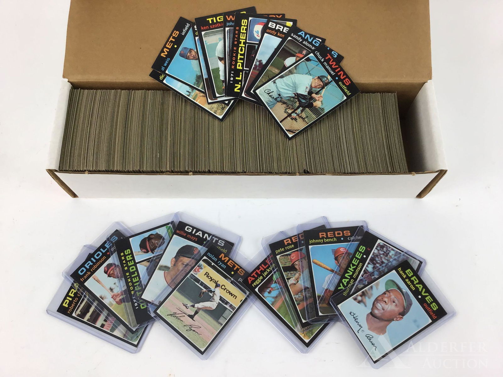 1971 Topps baseball card set (1 of 7)