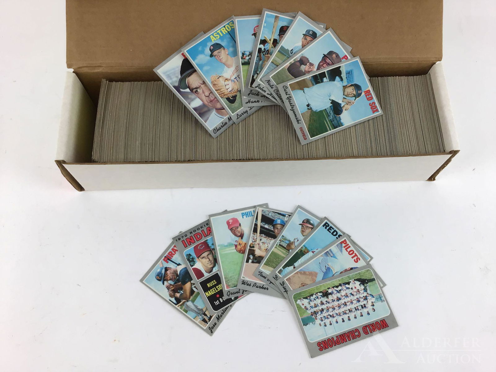 1970 Topps baseball card set (1 of 5)