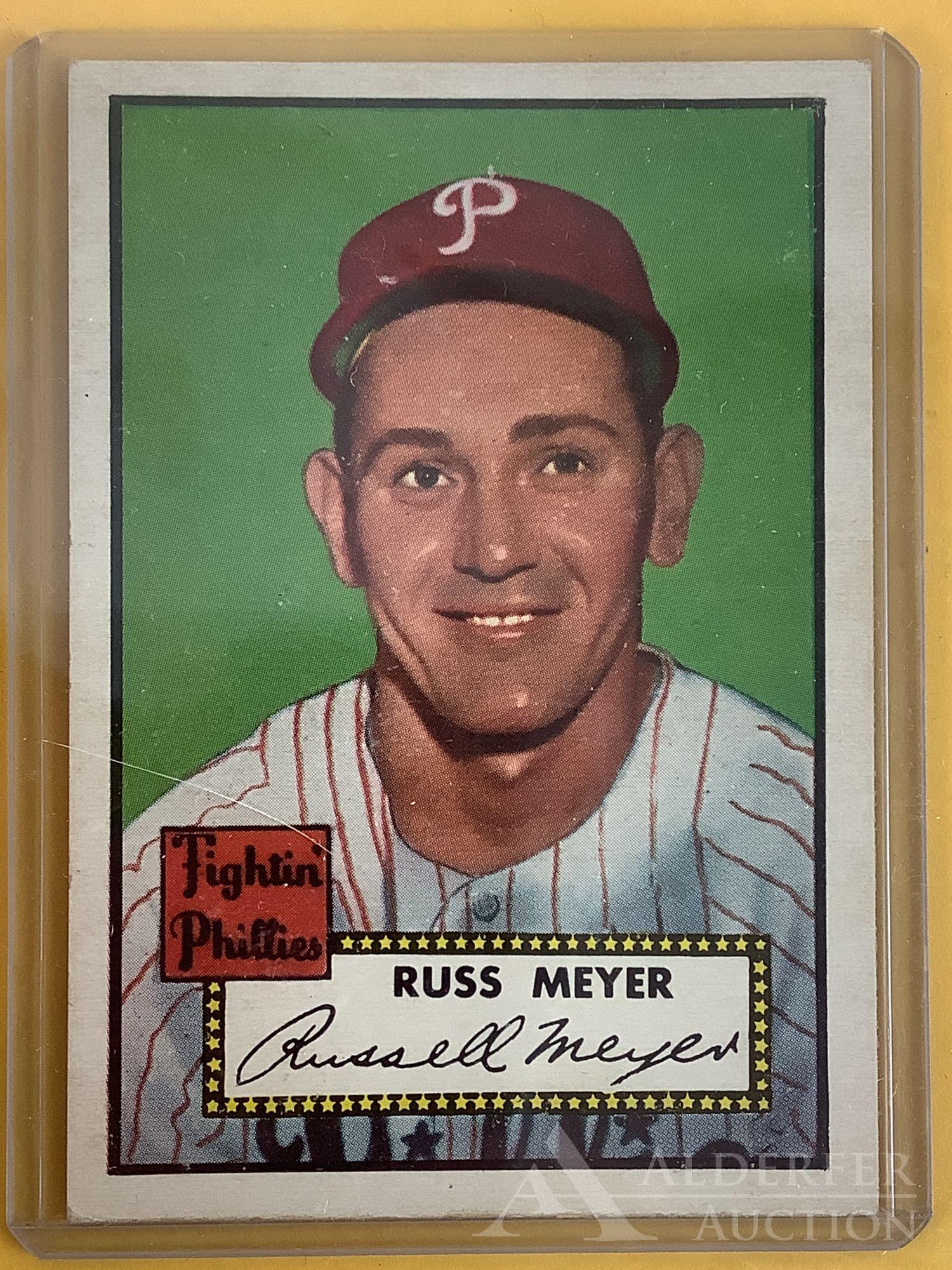 1952 Topps baseball card high number (1 of 2)