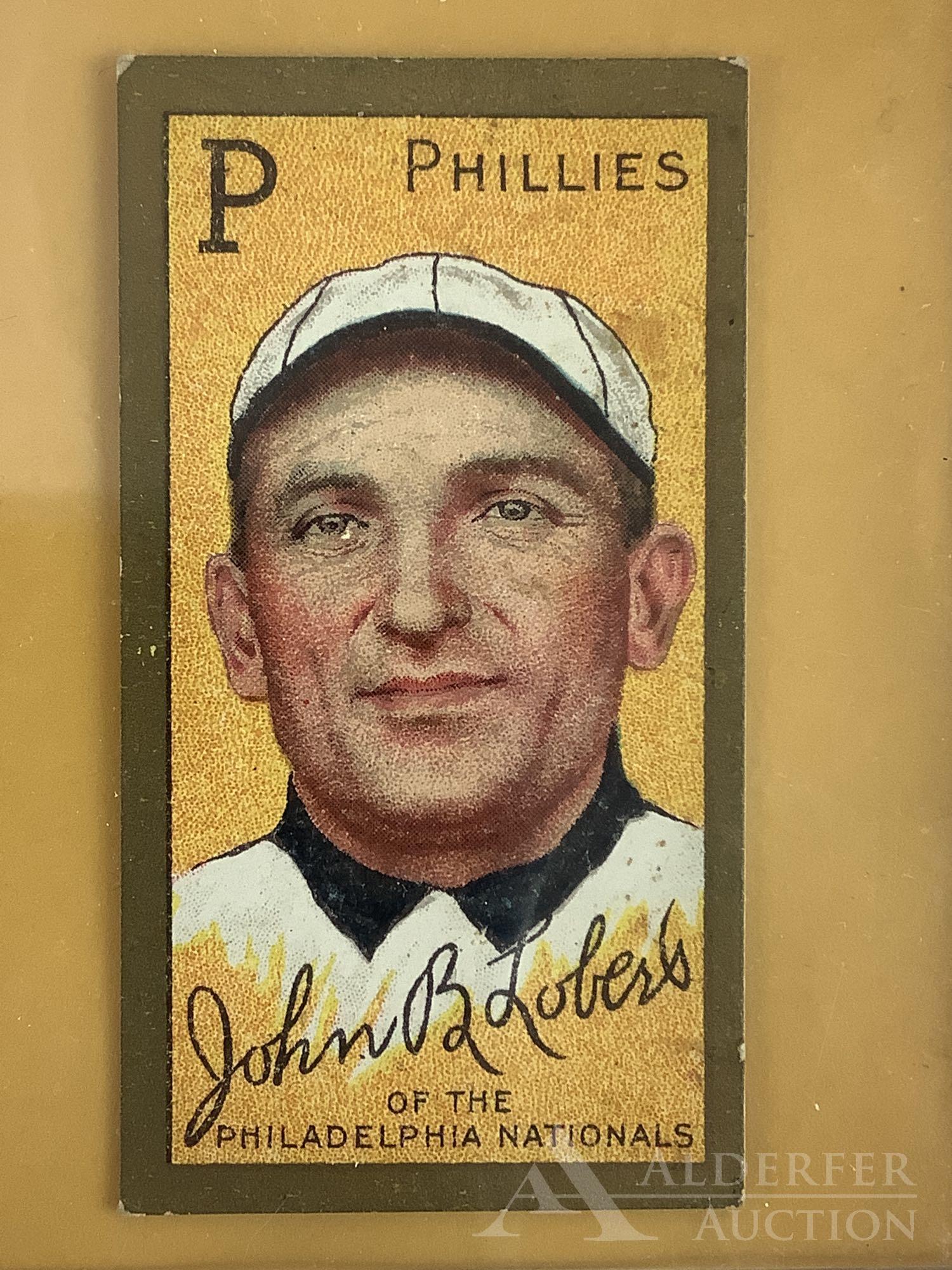 Polar Bear T-205 Gold Border baseball tobacco card (1 of 2)