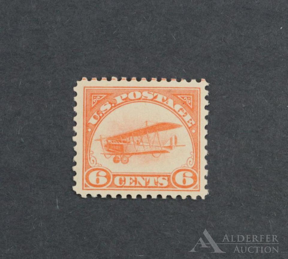 US Stamp #C1: M, NH, Light Fingerprint on Gum, Catalog $110