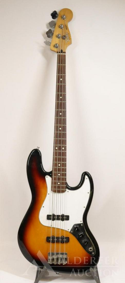 Fender Jazz Bass Guitar: Fender Jazz Bass Serial # MN5131768 Made in Mexico 3-color sunburst Body, neck and headstock in clean condition. No case